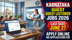Karnataka Guest Lecturer Recruitment