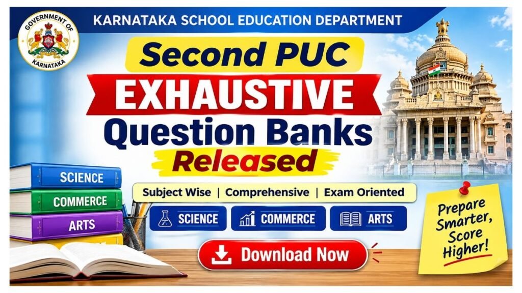 Second PUC Exhaustive Question Banks