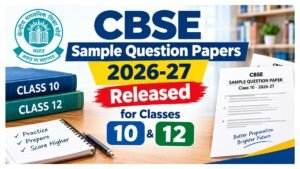 CBSE Sample Question Papers 2026