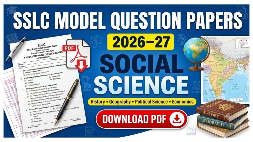 SSLC Social Science Model