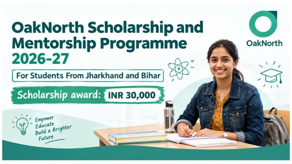 OakNorth Scholarship