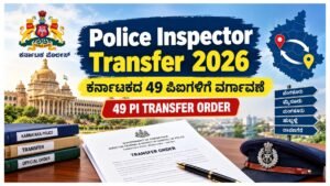 Police Inspector Transfer Karnataka