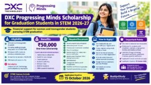 DXC Progressing Minds Scholarship