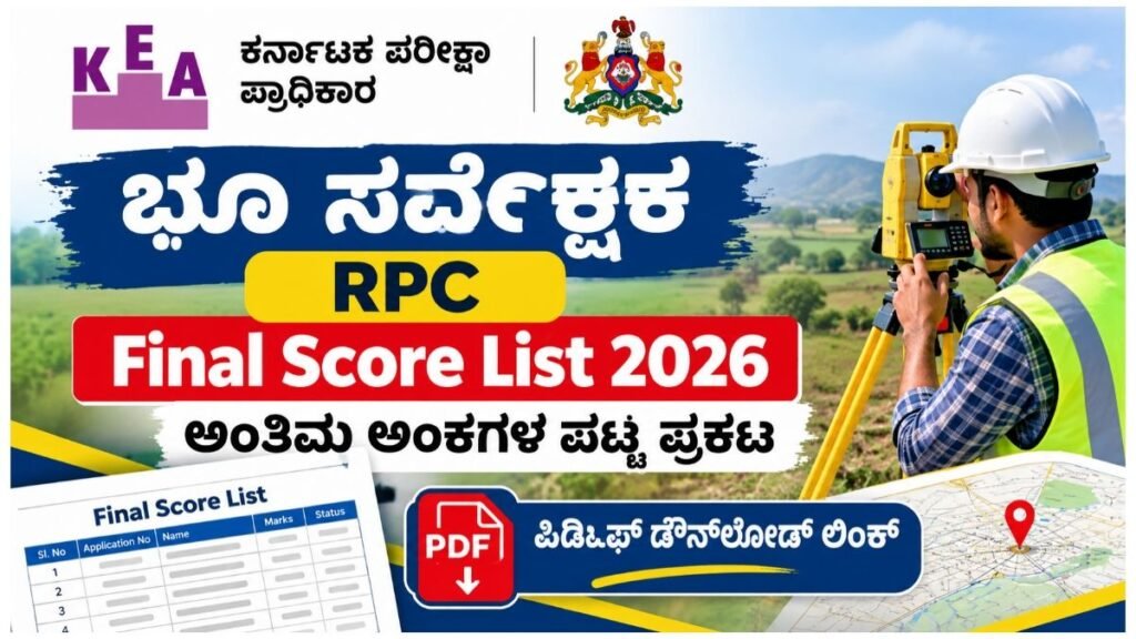 Land Surveyor RPC Final Score List