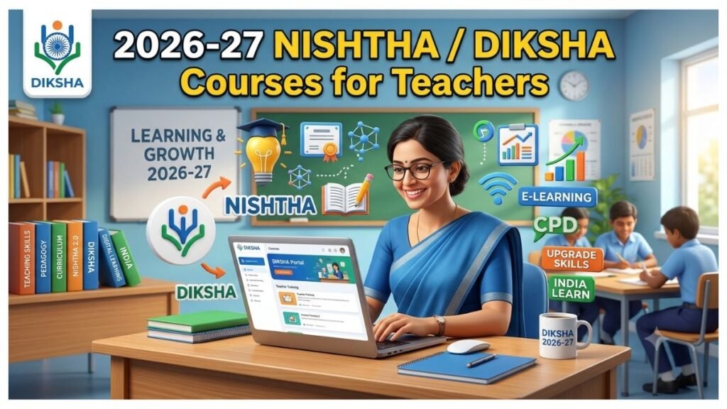 NISHTHA DIKSHA Courses 2026-27