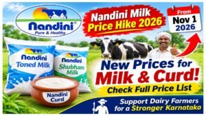 Nandini Milk Price Hike 2026