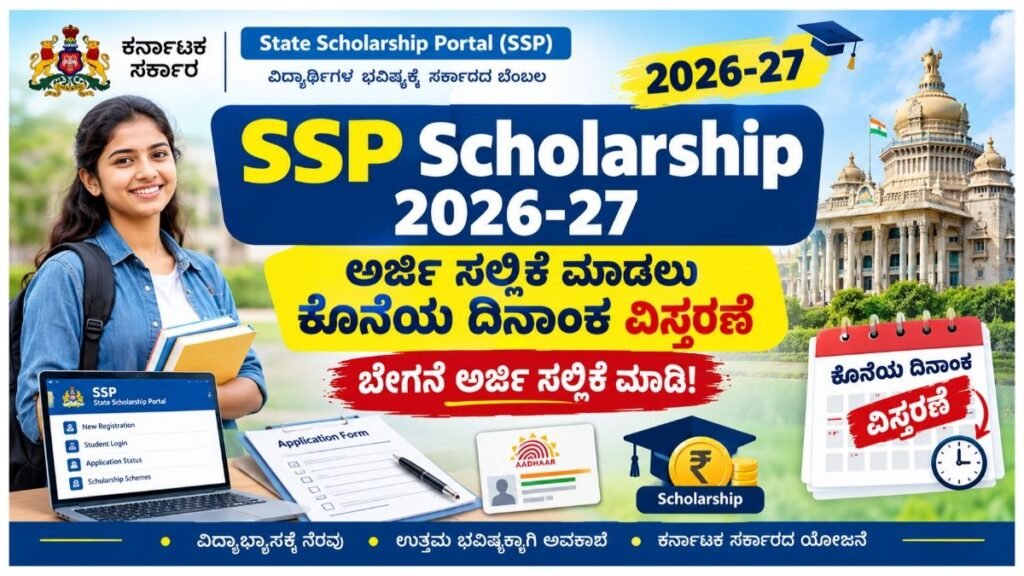SSP Scholarship 2026-27