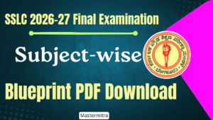 SSLC 2026-27 Final Examination